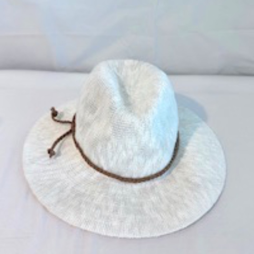 Slub Knit Panama Hat Treasure and bond adjustable sizing/packable